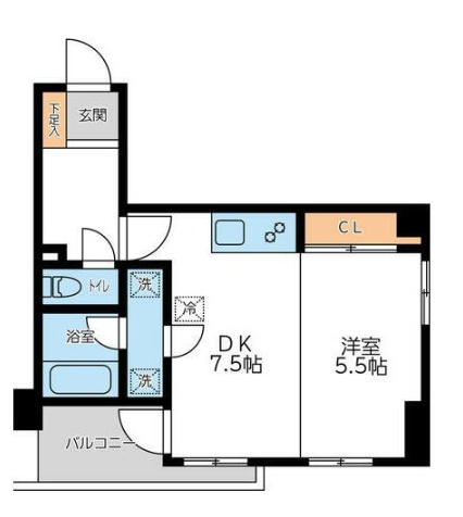 コンフォートタイム大森の間取り