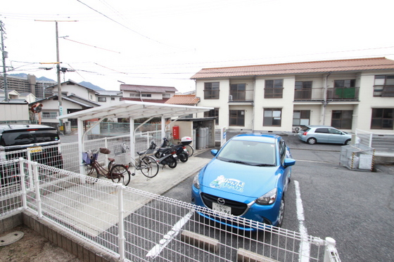 【廿日市市宮島口西のアパートの眺望】