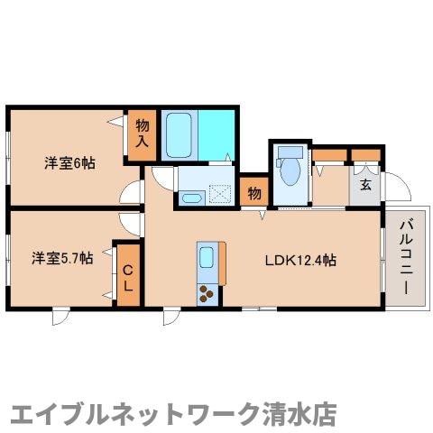 オンブラージュの間取り写真