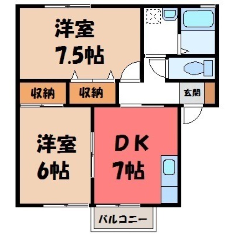 マーシュの間取り