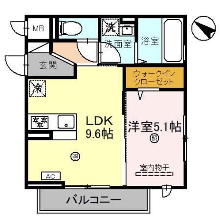 サニーグリーンの間取り