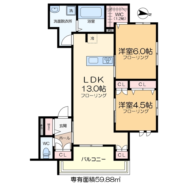 ロイヤルクレストの間取り