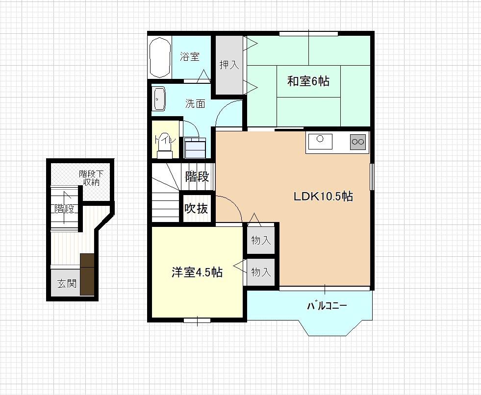 セントラルハイツの間取り