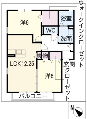 エトワールの間取り