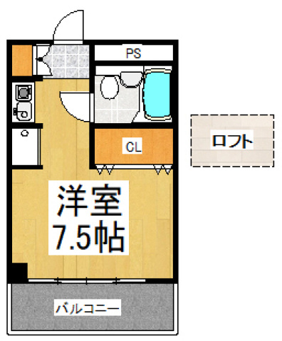 クラウンロイヤルの間取り