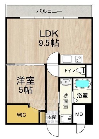 サムティ新大阪WESTの間取り