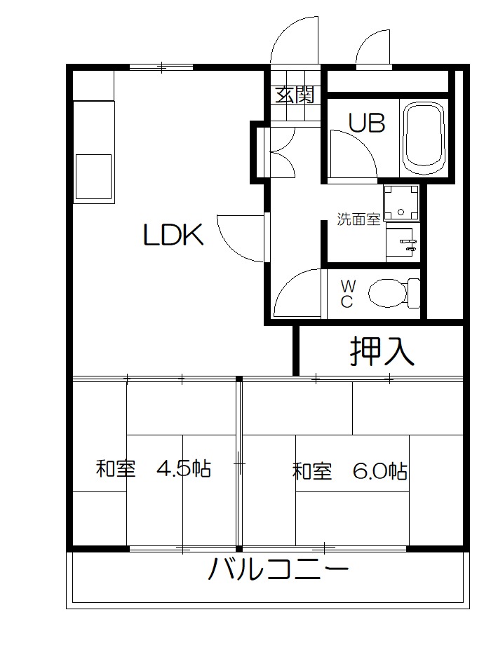 【スターリースカイテラニシの間取り】