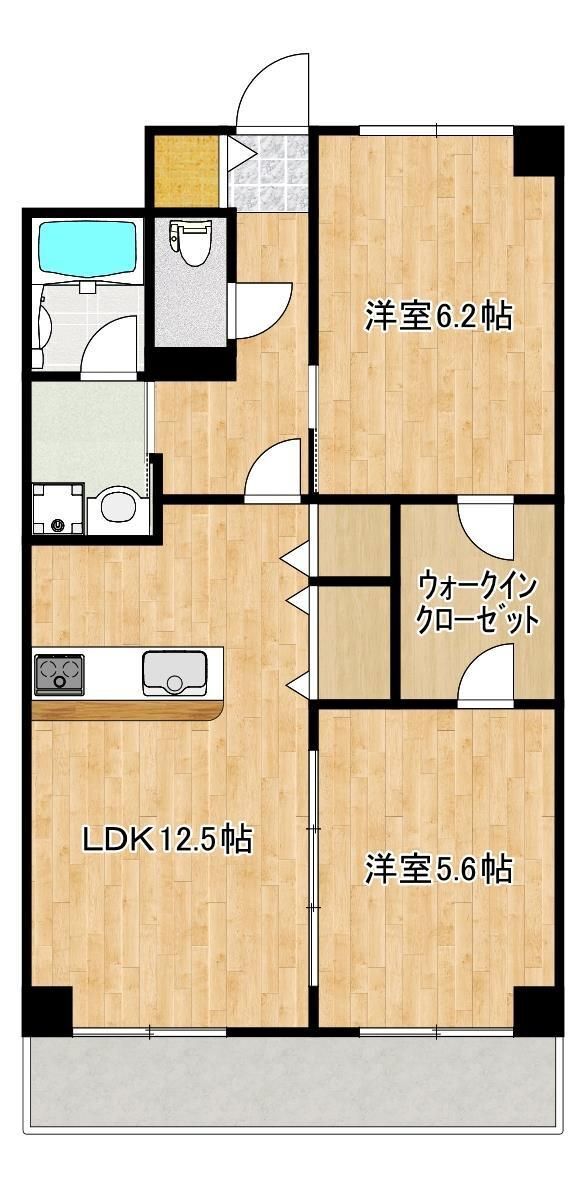 Ｗｅｌｌ帯山の間取り