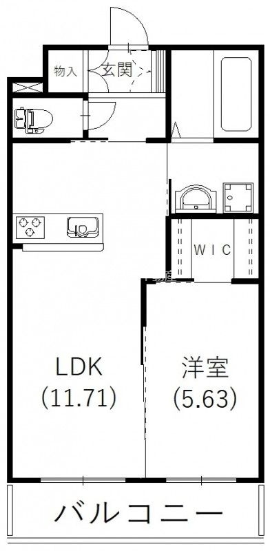 【浜松市中央区泉のマンションの間取り】