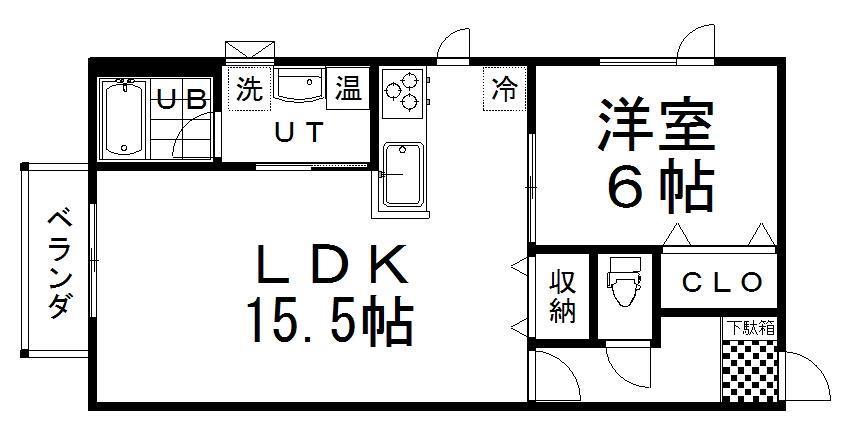 Ｅｄｅｌ　Ｒｏｓｅ（エーデル　ローズ）の間取り