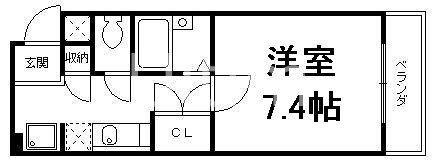 エスポワール松田の間取り