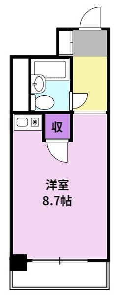 豊国スカイマンション国分の間取り