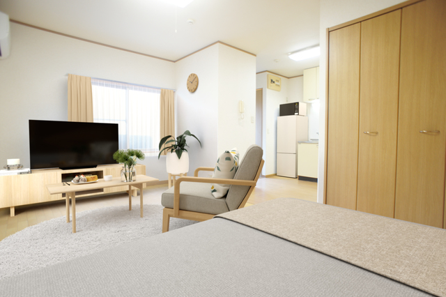 居室・リビング　こちらの家具はＣＧです。家具付きではございません。