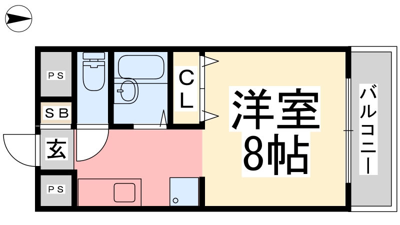 カーサ・エルマールの間取り