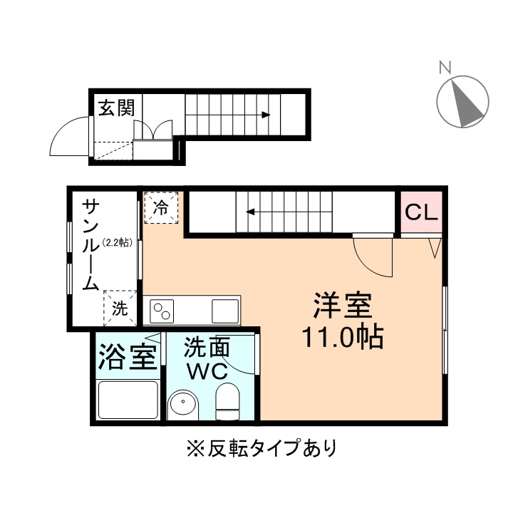 ジオコート本郷　Ｄ棟の間取り