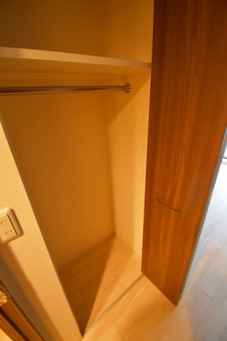 収納　たっぷりとした収納スペースです