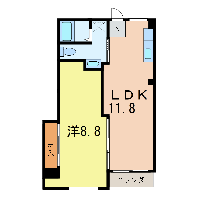 第一知商ビルの間取り