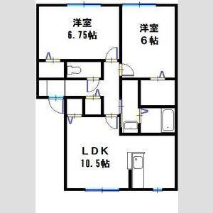 サンビレッジ瑞景Ｂ棟の間取り