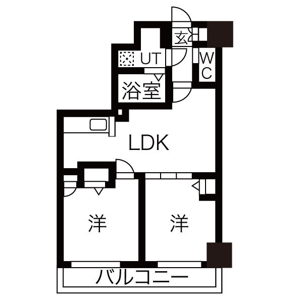 カマールよいちの間取り