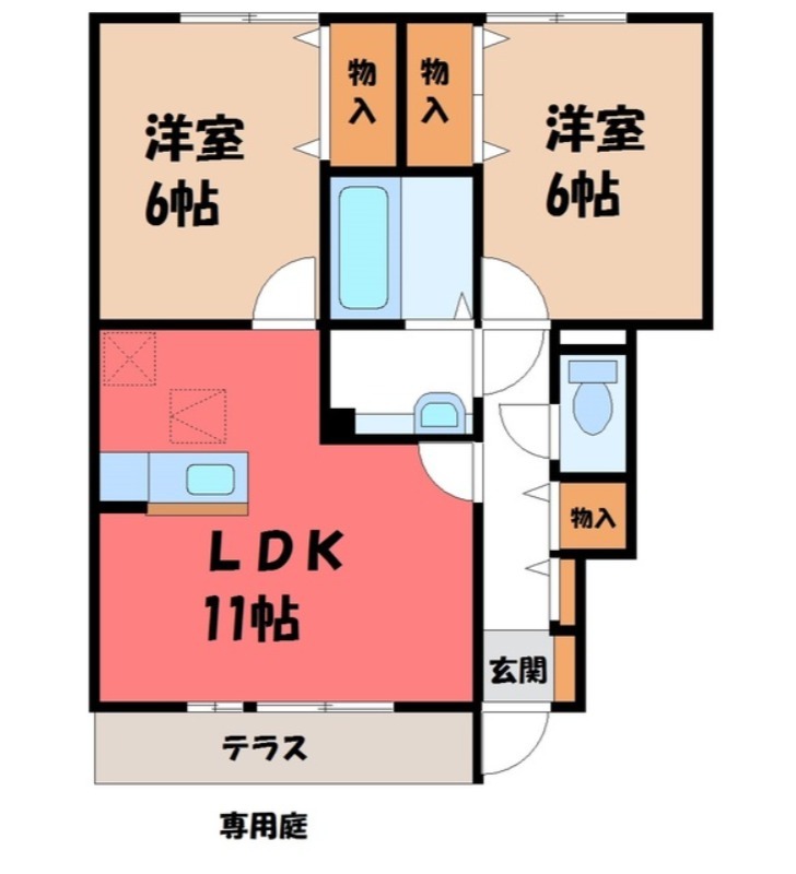 ヘルシーホームの間取り