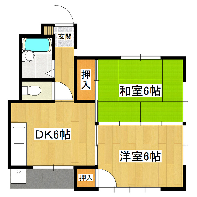 メゾンミヤザキの間取り