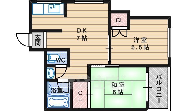 野村ビルの間取り