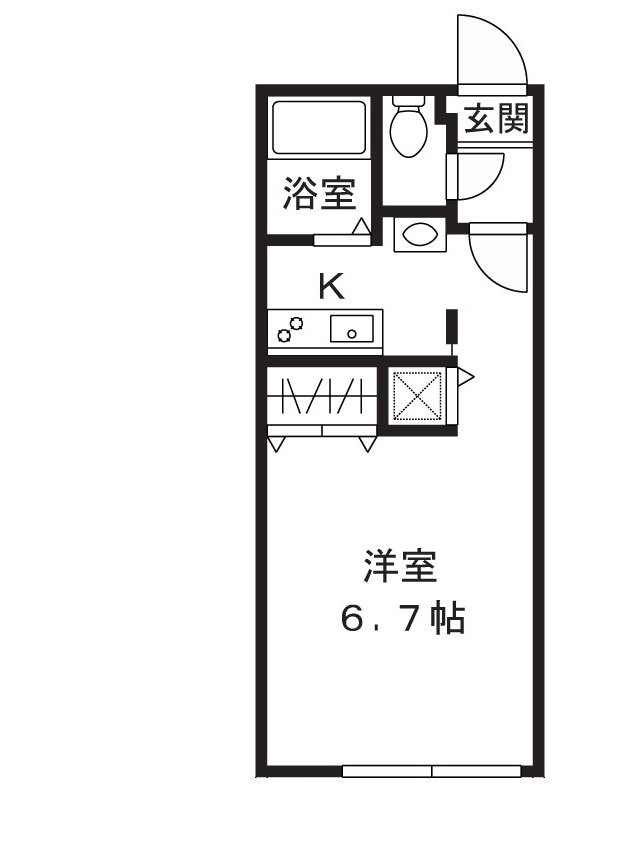 MODULOR三軒茶屋IIの間取り