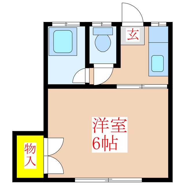 重久ハイツの間取り