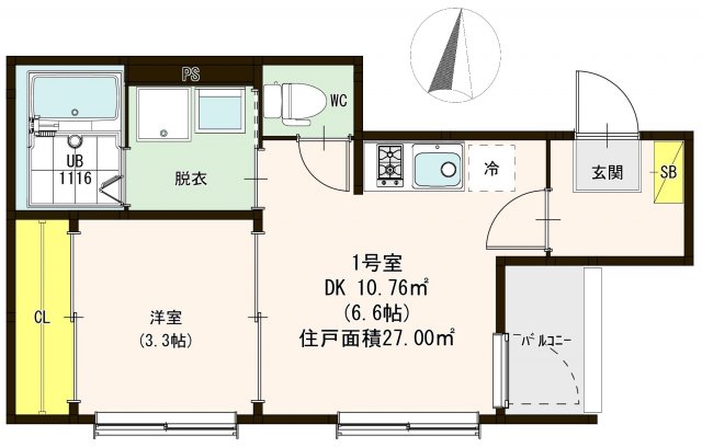 ROYAL CORE 青砥の間取り