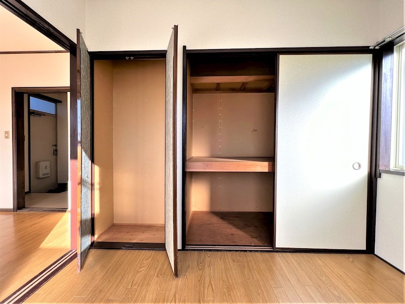 収納　荷物がたっぷり収納可能です。