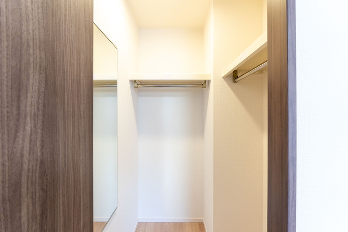 収納　十分な収納スペースがあります