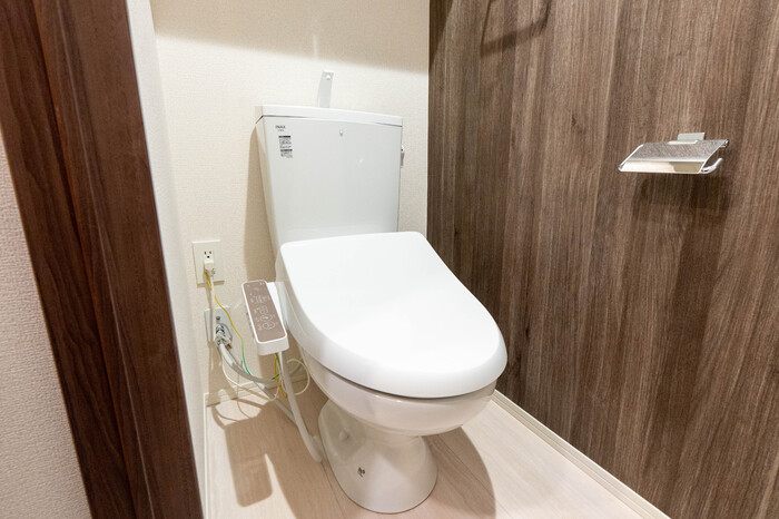 トイレ　ゆったりとした空間のトイレです