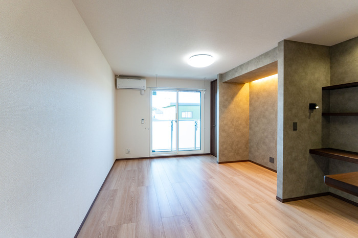 居室・リビング　こちらのリビングで趣味の時間をお楽しみください