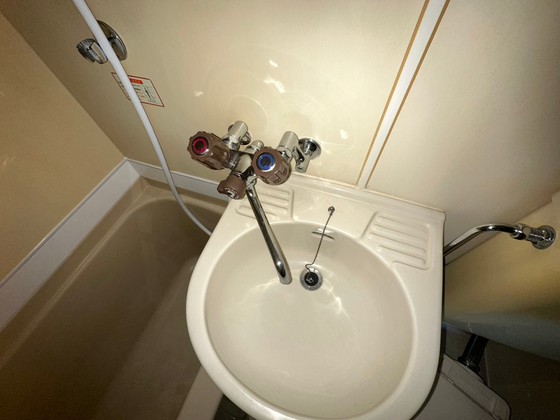 洗面設備　※別号室の写真となります