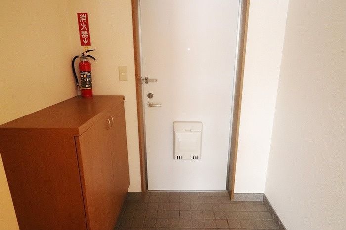 玄関　別号室の写真となります（反転タイプ）