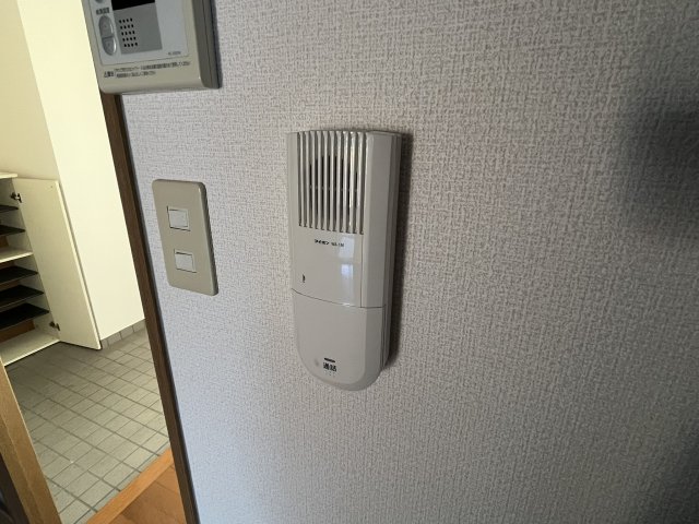 セキュリティ　インターホンです