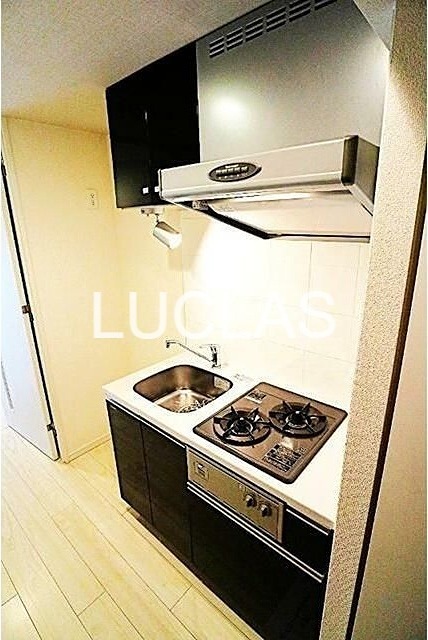 キッチン　2口コンロで使いやすいシステムキッチン♪