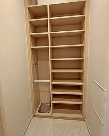 収納　別タイプ部屋　参考写真です