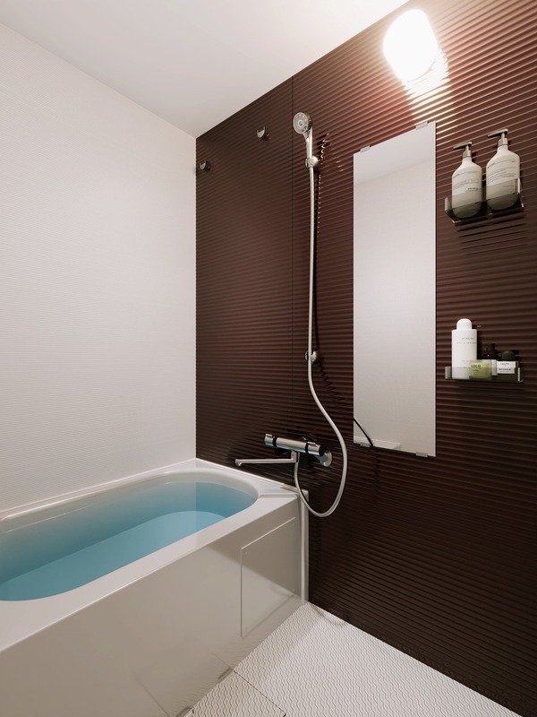 バス・シャワールーム　完成後の参考写真