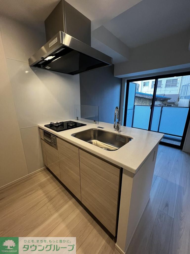 キッチン　バルコニー