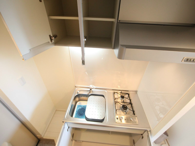 キッチン　システムキッチン（ガス2口コンロ付）
