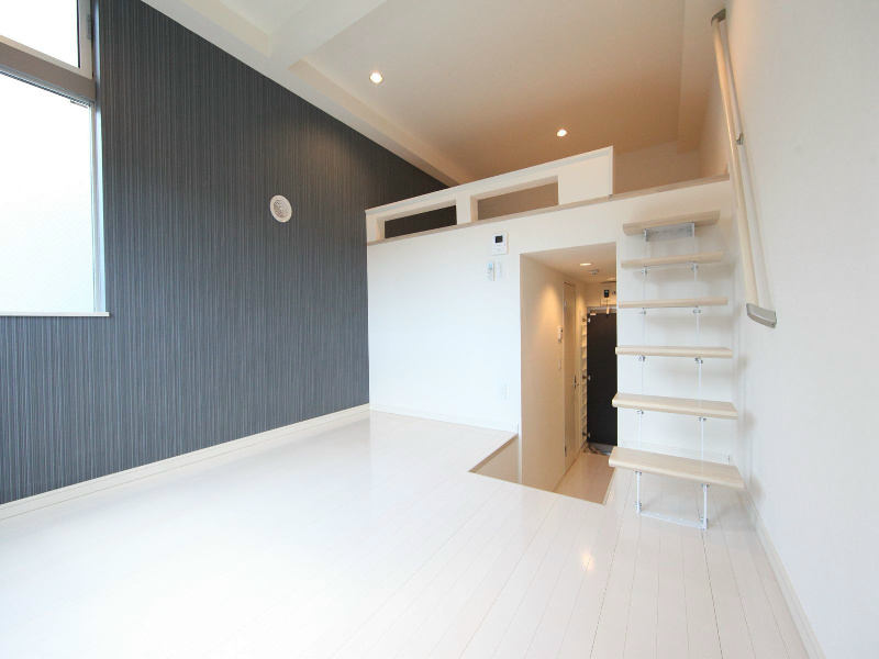 居室・リビング　下階洋室6.7帖　上階洋室5.4帖（収納としても使えます