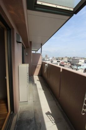 バルコニー　落ち着いた時間を過ごせるバルコニーです