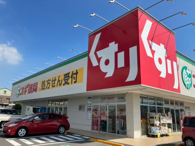 ドラックストア　スギ薬局中川南店（ドラッグストア）まで293m
