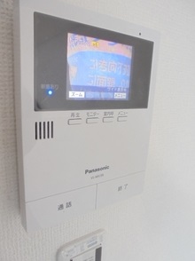 セキュリティ　TVモニター付インターフォン