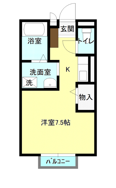 プチパラダイスの間取り写真
