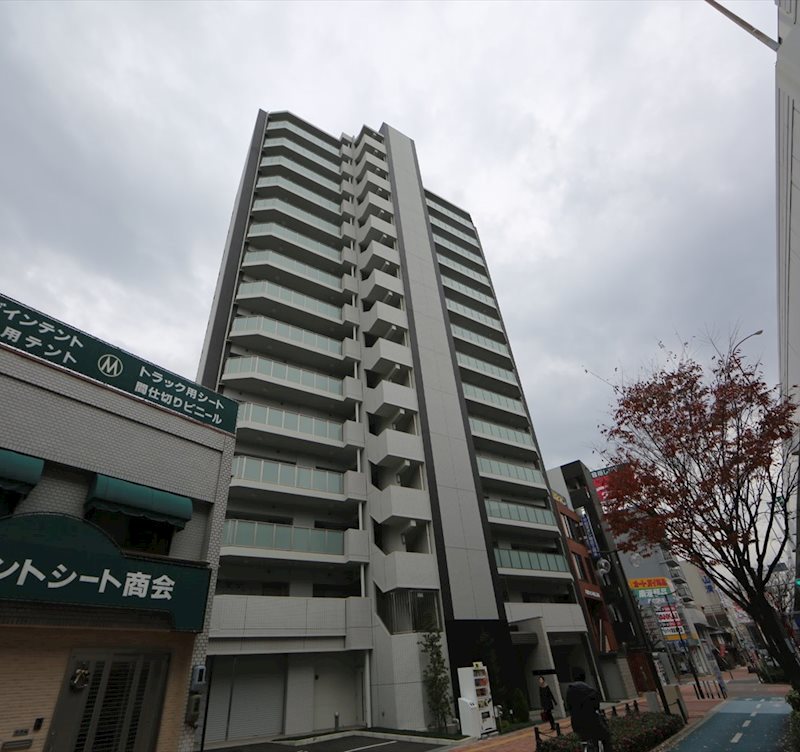 建物外観　外観　オートロック防犯カメラTVモニターホン宅配BOX完備