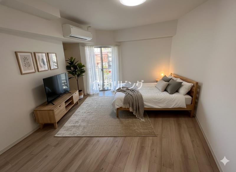 居室・リビング　家具・インテリアはCGです