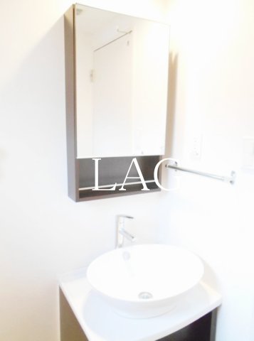 洗面設備　洗面台です。