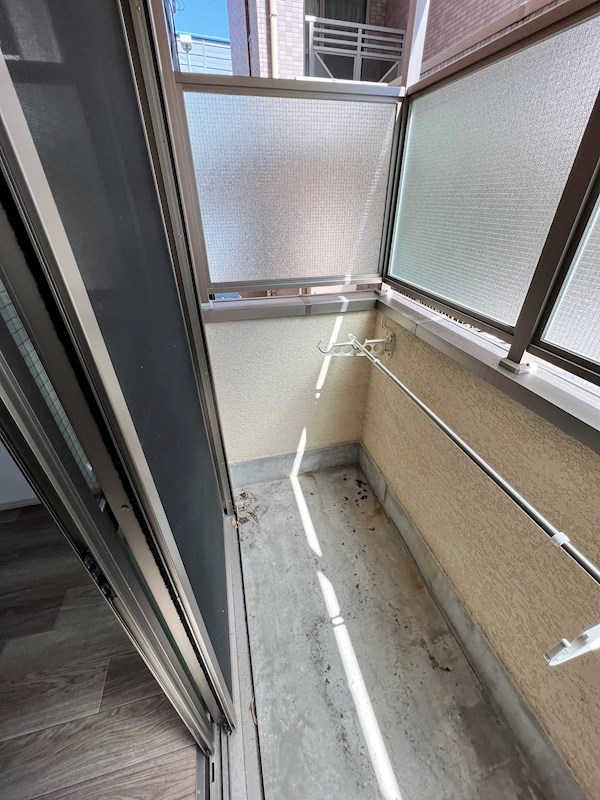 バルコニー　バルコニーがあります